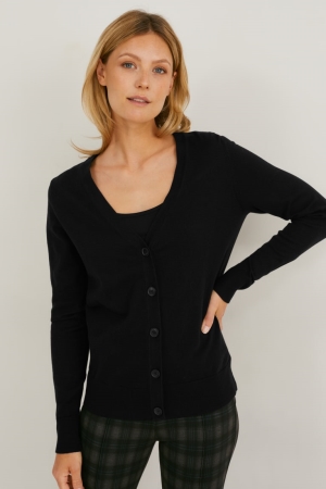 Cardigan C&A Femme Noir | ZO1509846