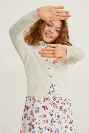 Cardigan C&A Fille Blanche | NP1975086