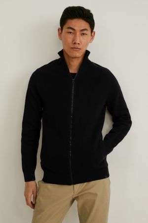 Cardigan C&A Homme Noir | GU5017364