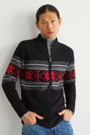 Cardigan C&A Homme Noir | ZC1245963