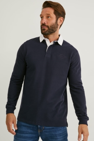 Chemises C&A Polo Homme Bleu Foncé | TK2197485