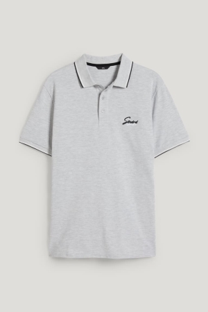 Chemises C&A Polo Homme Grise Clair | BN1345269