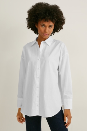 Chemisier C&A Femme Blanche | NE0967348