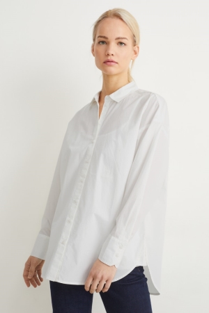 Chemisier C&A Femme Blanche | VI1609537
