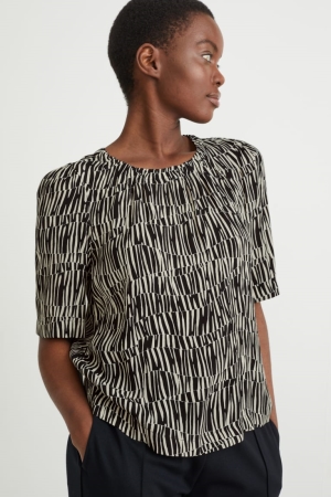 Chemisier C&A Lenzing™ Ecovero™ Patterned Femme Beige | VQ6098132