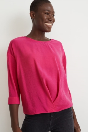 Chemisier C&A With Tencel™ Modal Fibres Femme Rose | NG1208759