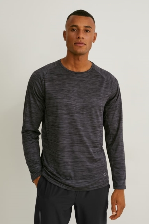 Hauts C&A Active Homme Grise Noir | QH1568324