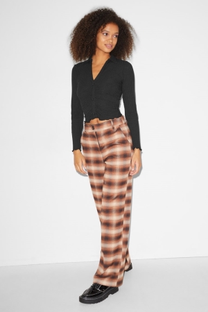Hauts C&A Clockhouse Long Sleeve Femme Noir | MG1043598