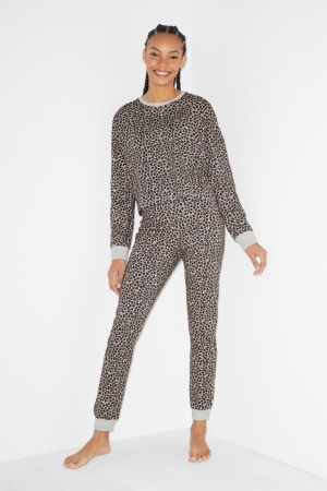 Hauts C&A Clockhouse Pyjama Patterned Femme Beige | XM5106947