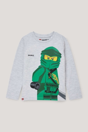 Hauts C&A Lego Ninjago Long Sleeve Garcon Grise Clair | WQ3028195