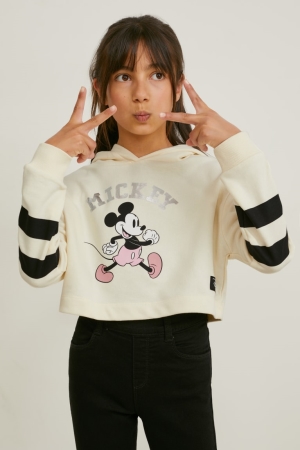 Hauts C&A Mickey Mouse Set And 2 Piece Fille Creme | AP0826194