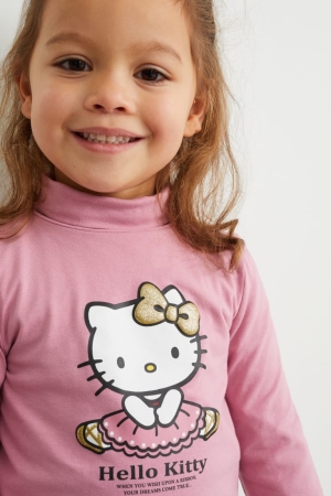 Hauts C&A Multipack Of 3 Hello Kitty Polo Neck Fille Blanche | GJ5379846