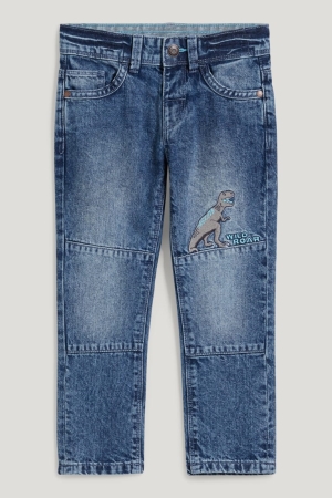 Jean C&A Dinosaur Slim Garcon Bleu Bleu Clair | LR9058712