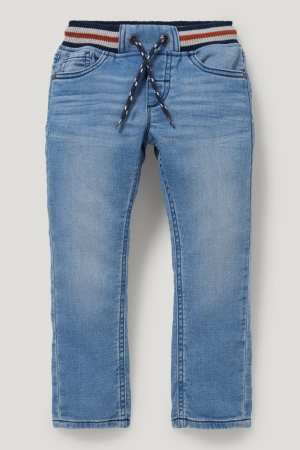 Jean C&A Droit Organic Coton Lycra® Garcon Bleu | AZ9205178