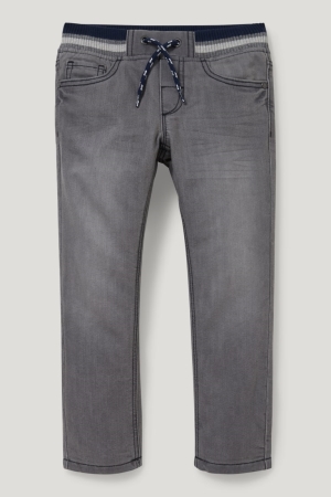 Jean C&A Droit Thermal Garcon Grise | UG6731284