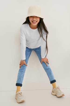 Jean C&A Jegging Fille Bleu Bleu Clair | AK1325460