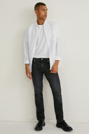 Jean C&A Made In Eu Slim Homme Noir | IR7259186