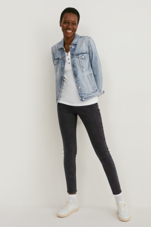 Jean C&A Multipack Of 2 Jegging Femme Bleu Grise Foncé | KO1823956