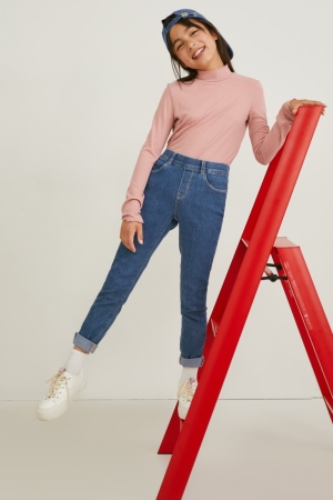 Jean C&A Multipack Of 2 Jegging Fille Bleu Foncé | IQ6178249