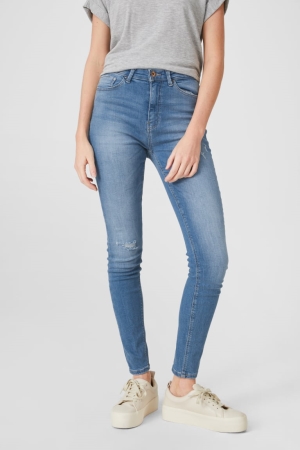Jean C&A Only Mince Femme Bleu | RN5673194