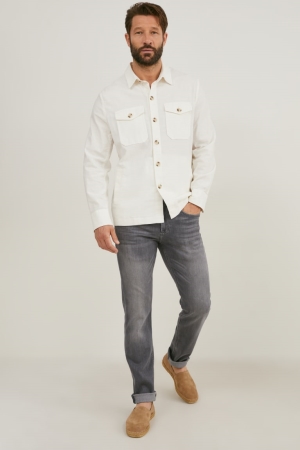 Jean C&A Premium Slim Recycled Homme Grise | DF4061758