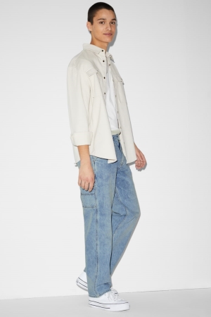 Jean C&A Relaxed Homme Bleu Bleu Clair | IB8247061