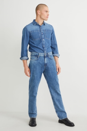 Jean C&A Relaxed Homme Bleu Bleu Clair | IF4327185