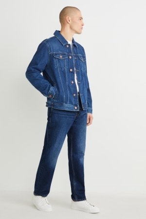 Jean C&A Relaxed Homme Bleu Bleu Foncé | UD6591082