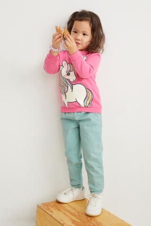 Jean C&A Set Mom And Scrunchie 2 Piece Fille Bleu Clair | GO1506382