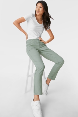 Jean C&A Slim Fit Cradle To Cradle Certified® Gold Femme Menthe Vert | CS1834095