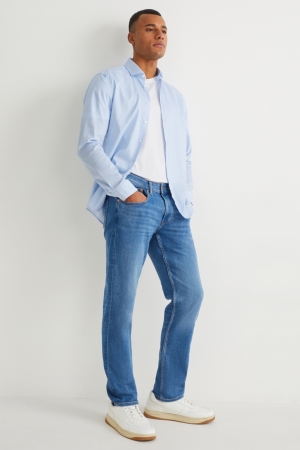 Jean C&A Slim Flex Jog Denim With Organic Coton Homme Bleu | PA5062491