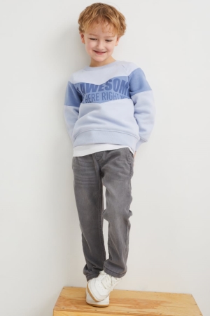 Jean C&A Slim Garcon Bleu Grise | JE8512360