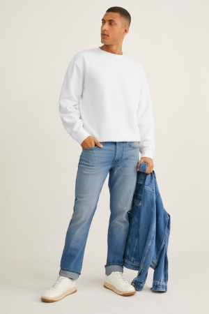 Jean C&A Slim Lycra® Homme Bleu Bleu Clair | EI1394705
