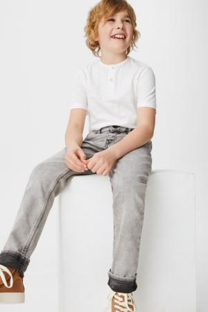 Jean C&A Slim Organic Coton Garcon Grise | LU1498527