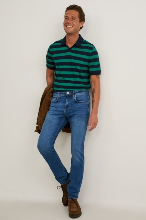 Jean C&A Slim Recycled Homme Bleu | TS5076319