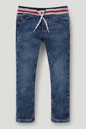 Jean C&A Slim Thermal Garcon Bleu | TQ0374981