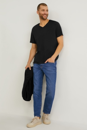 Jean C&A Tapered Homme Bleu Bleu Foncé | WA3120846