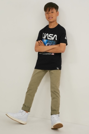 Jean C&A Trousers Garcon Kaki | RE9568430