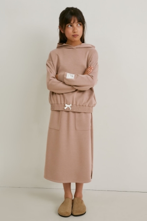 Jupe C&A Fille Marron Clair | MU1503784