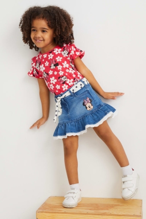 Jupe C&A Minnie Mouse Denim Fille Bleu | HW1963274