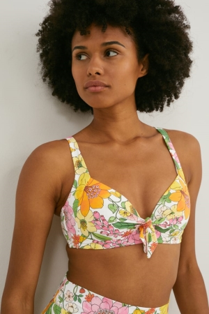 Maillots De Bain C&A Bikini Rembourré Non-wired Lycra® Xtra Life™ Femme Multicoloured | XZ1265490