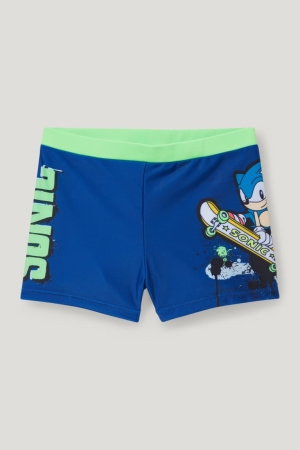 Maillots De Bain C&A Sonic Lycra® Xtra Life™ Recycled Garcon Bleu Bleu Clair | ID2156083