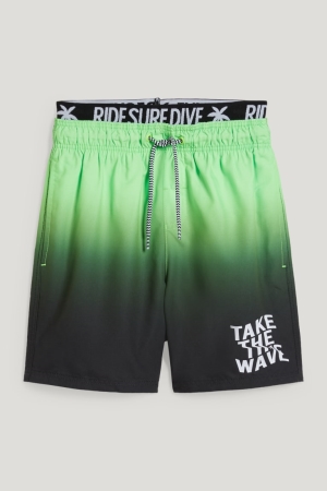 Maillots De Bain C&A Swim Garcon Vert Clair | UZ6872491