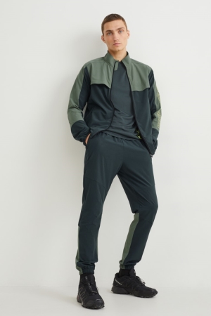 Pantalons C&A Active 4 Way Stretch Homme Grise Foncé | DM9375860