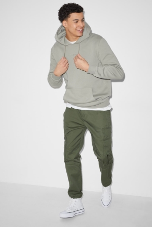 Pantalons C&A Cargo Slim Fit Homme Vert | MA9416523