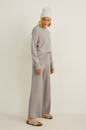 Pantalons C&A Cashmere Femme Beige | SK2083651