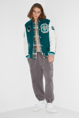 Pantalons C&A Clockhouse Cargo Loose Fit Homme Grise | BN7534901