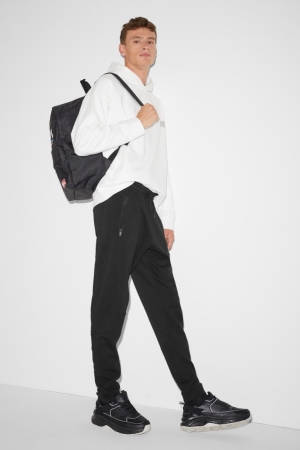 Pantalons C&A Clockhouse Joggers Homme Noir | RW4793680