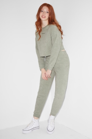Pantalons C&A Clockhouse Terry Cloth Joggers Femme Menthe Vert | NR7586130