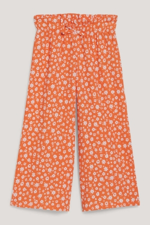 Pantalons C&A Cloth Floral Fille Orange | NE6923548